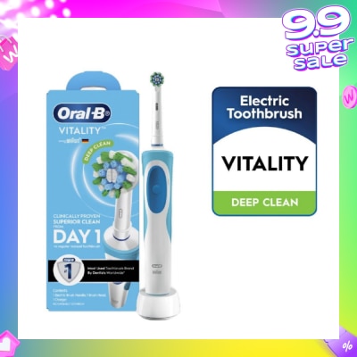 ORAL-B Power Rechargeable Toothbrush Vitality PRO CrossAction 1 Count