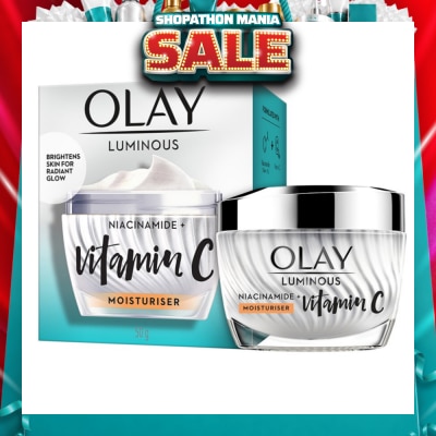 OLAY - Luminous Niacinamide + Vitamin C Brightening Day Moisturiser For Face Cream Skincare 50g
