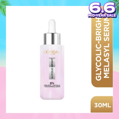 L'OREAL PARIS SKINCARE Glycolic Bright Instant Glowing Face Serum 30ml