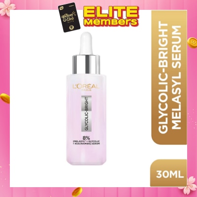 L'OREAL PARIS SKINCARE Glycolic Bright Instant Glowing Face Serum 30ml