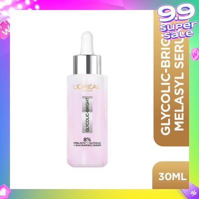 L'OREAL PARIS SKINCARE Glycolic Bright Instant Glowing Face Serum 30ml