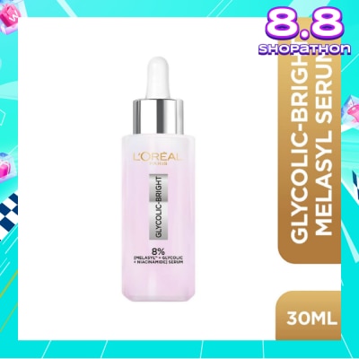 L'OREAL PARIS SKINCARE Glycolic Bright Instant Glowing Face Serum 30ml