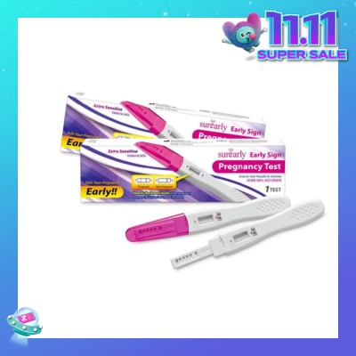 SUREARLY Early Sign Pregnancy Test Kit 1s