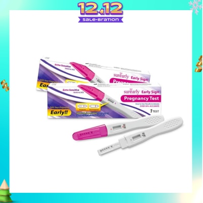 SUREARLY Early Sign Pregnancy Test Kit 1s