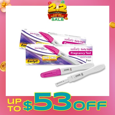 SUREARLY Early Sign Pregnancy Test Kit 1s