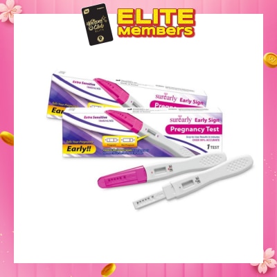 SUREARLY Early Sign Pregnancy Test Kit 1s