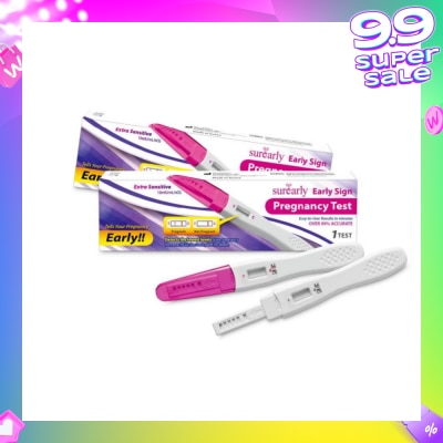SUREARLY Early Sign Pregnancy Test Kit 1s