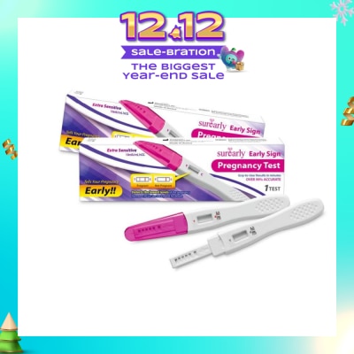 SUREARLY Early Sign Pregnancy Test Kit 1s