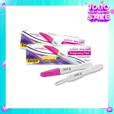 SUREARLY Early Sign Pregnancy Test Kit 1s