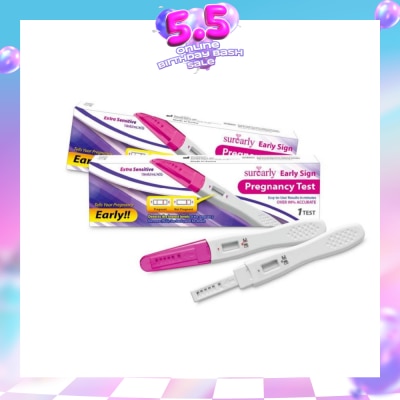 SUREARLY - Early Sign Pregnancy Test Kit 1s