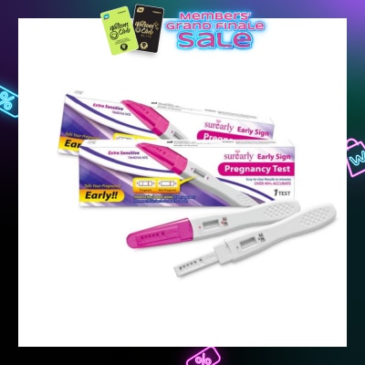 SUREARLY Early Sign Pregnancy Test Kit 1s