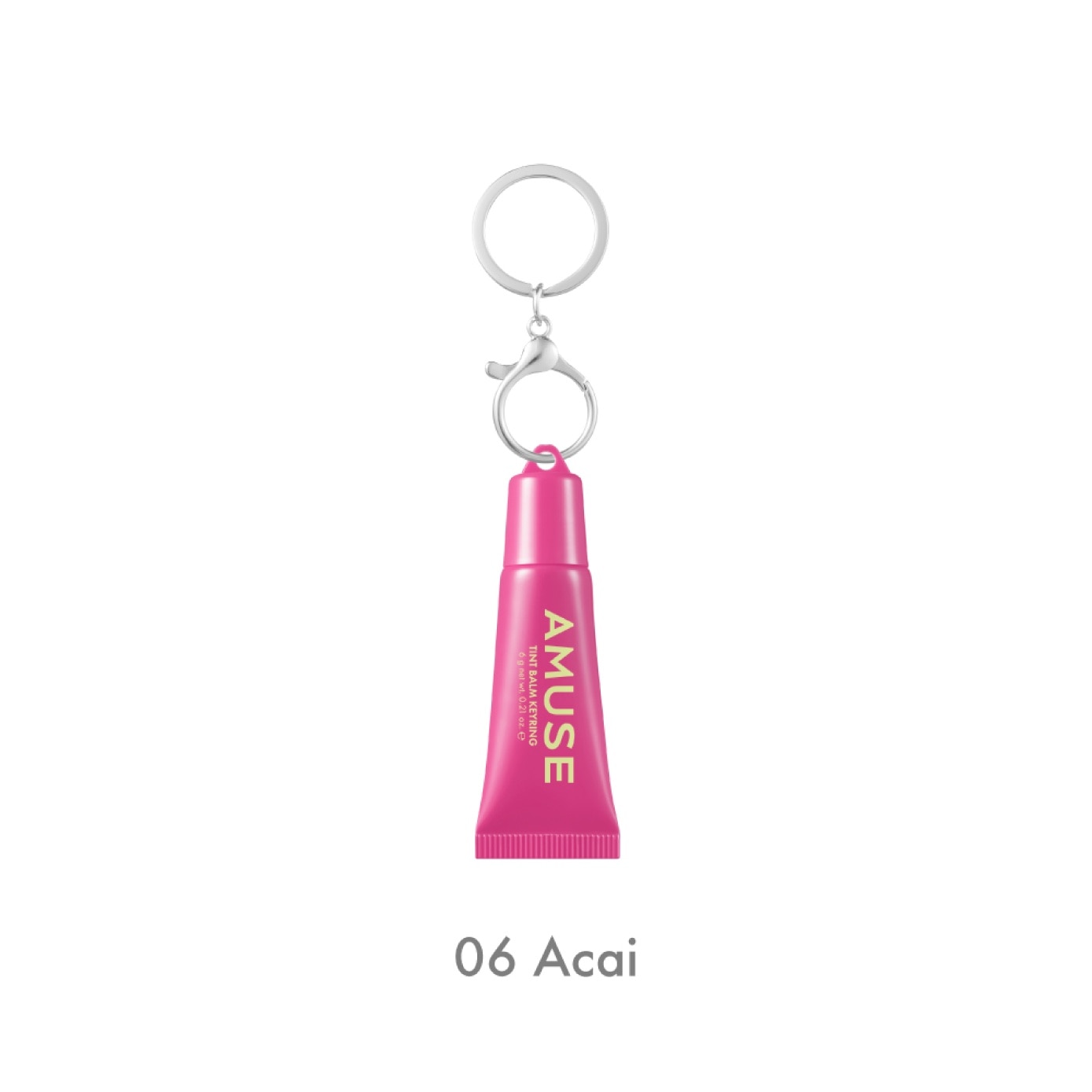 Tint Lip Balm with Keyring #06 Acai 1s