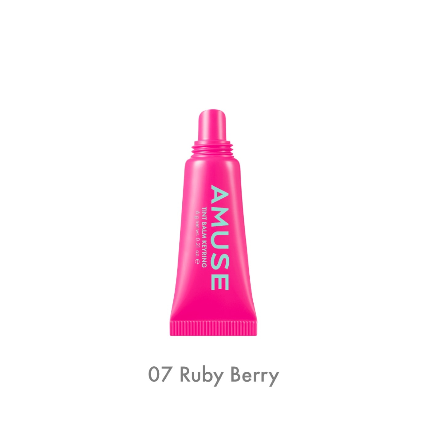Tint Lip Balm with Keyring #07 Ruby Berry 1s