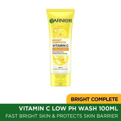 GARNIER - Bright Complete Vitamin C Low Ph Wash 100ml image