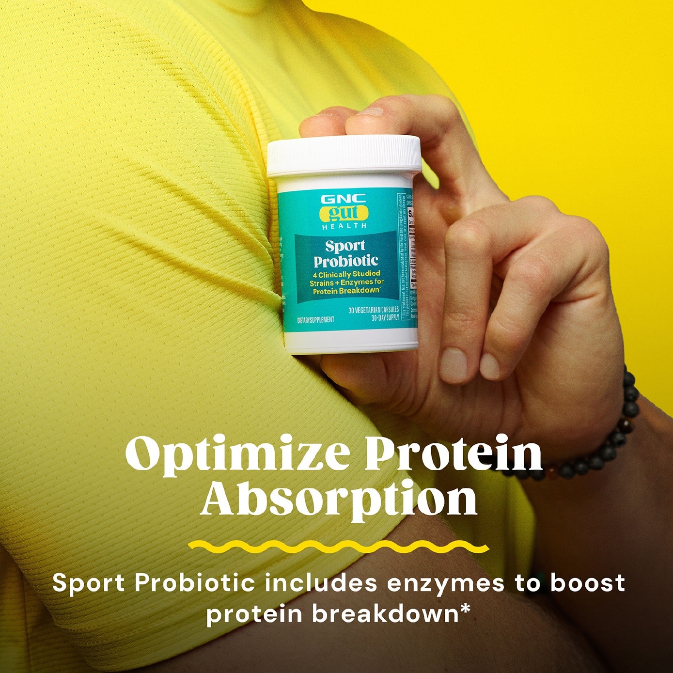 Gut Health Sport Probiotic 25B CFU Vegetarian Capsule 30s