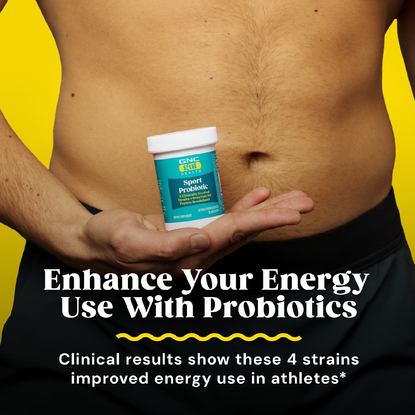 Gut Health Sport Probiotic 25B CFU Vegetarian Capsule 30s