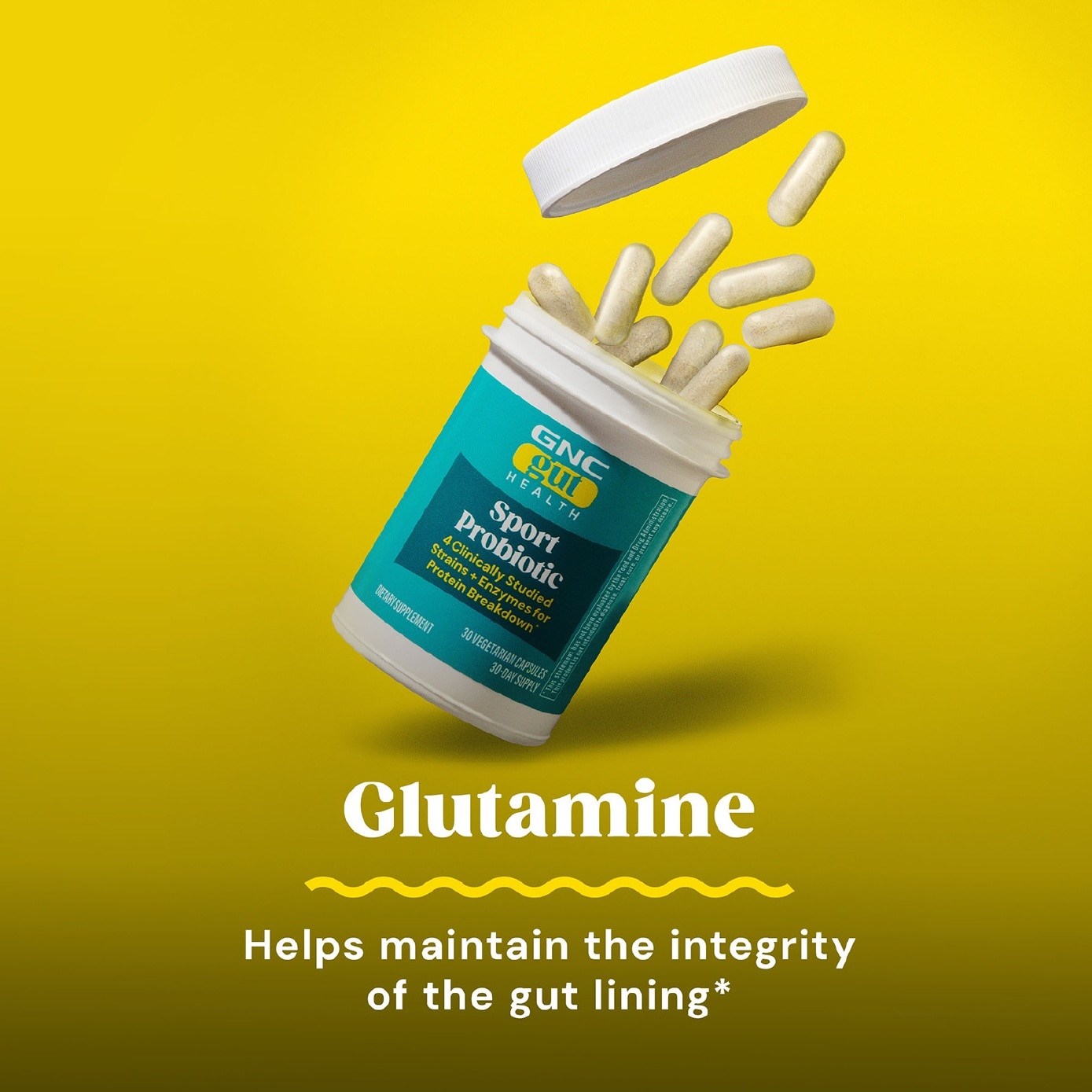 Gut Health Sport Probiotic 25B CFU Vegetarian Capsule 30s