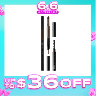 BOM - 3in1 Triple Edge Eyebrow #03 Choco Brown 1s
