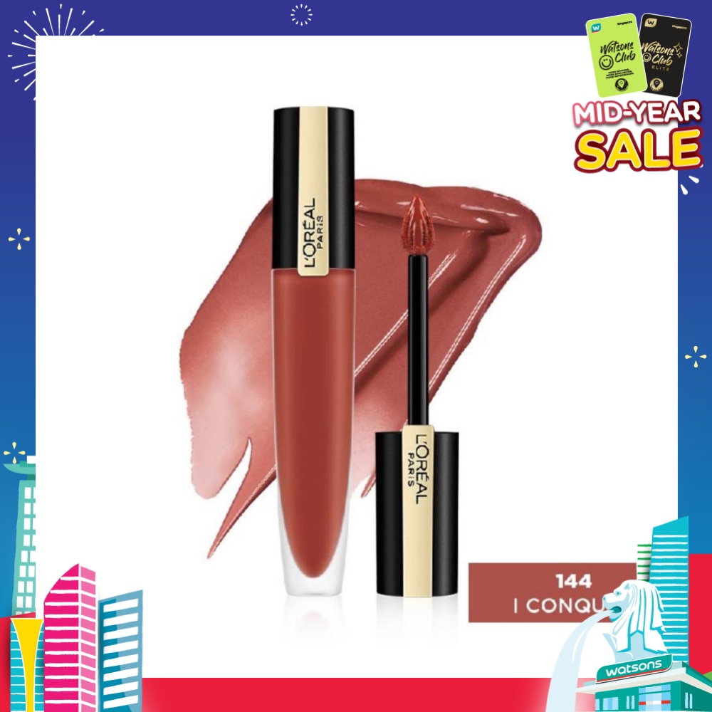 Rouge Signature Matte Ink Liquid Lipstick 144 I Conquer (Expiry: Jan`2026)