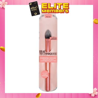 REAL TECHNIQUES No. 1977 Brightening Concealer Brush (Suitable Use For Concealer + Eye Brightening Cream) 1s