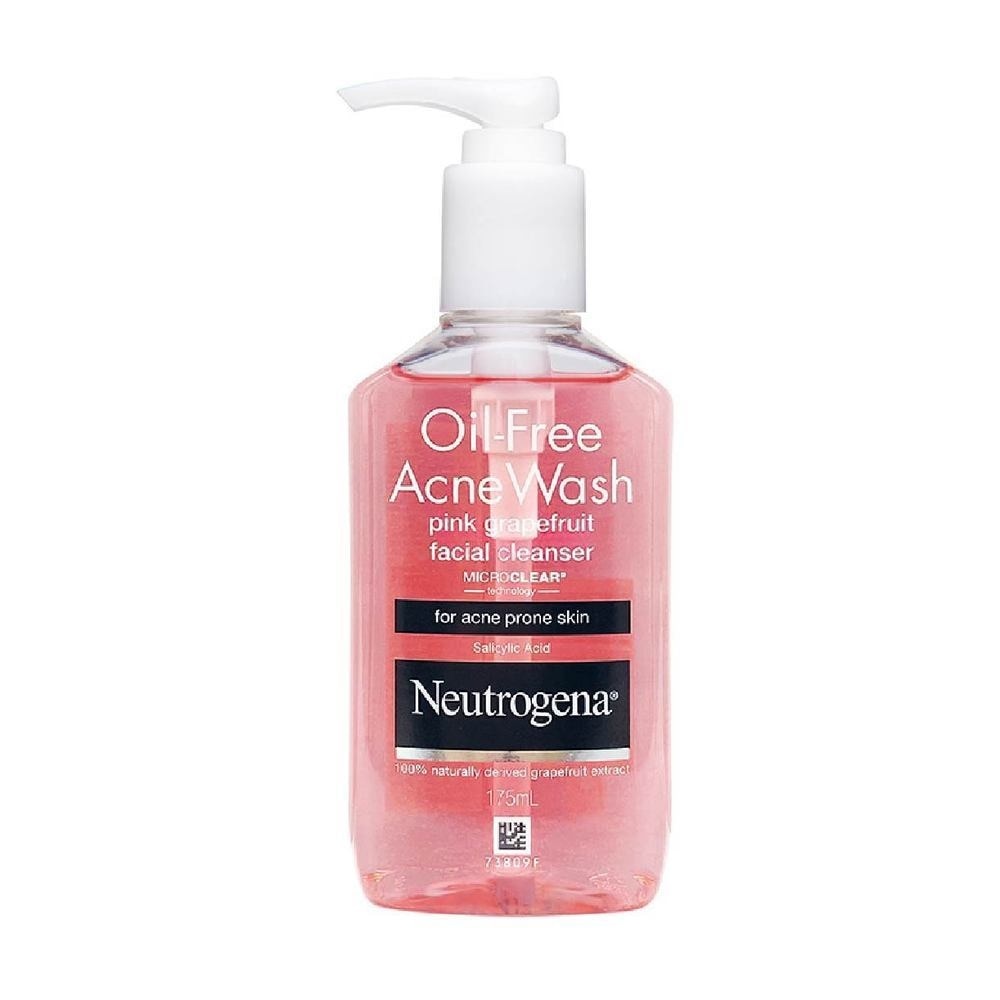 Oil Free Acne Wash Pink Grapefruit Facial Cleanser 175ml