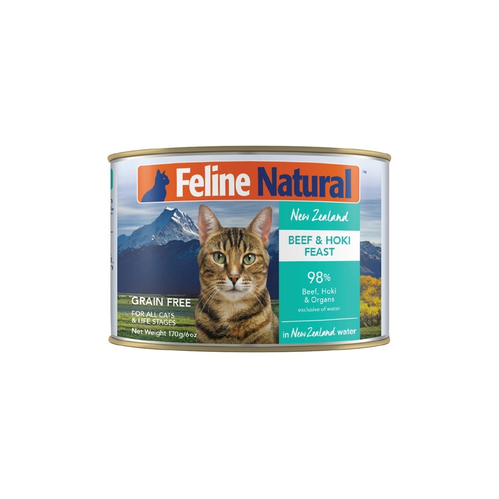 Beef & Hoki Feast Canned Cat Food 170g x 12s (Per Carton)