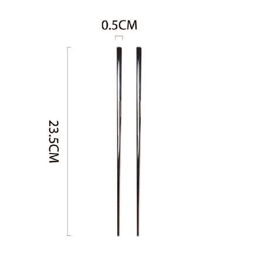 Waltz Stainless Steel Silver Chopstick USSV89004 (Set of 4) 1s