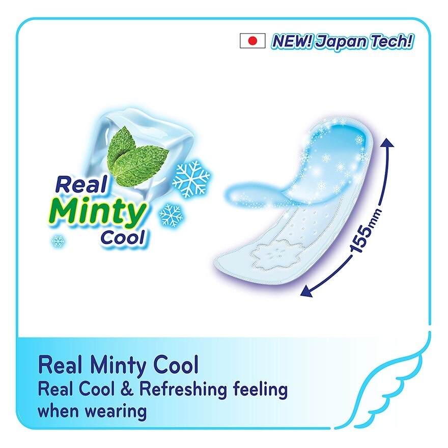 Sofy Cooling Fresh Regular Pantyliner 155mm 28s<BR>