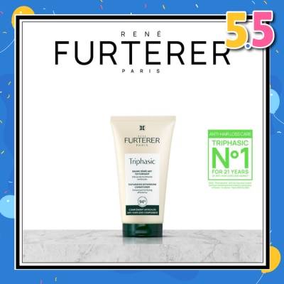 RENE FURTERER Triphasic Anti-Hair Loss Conditioner (To Texturizes, Strengthened & Volumizes Hair) 150ml