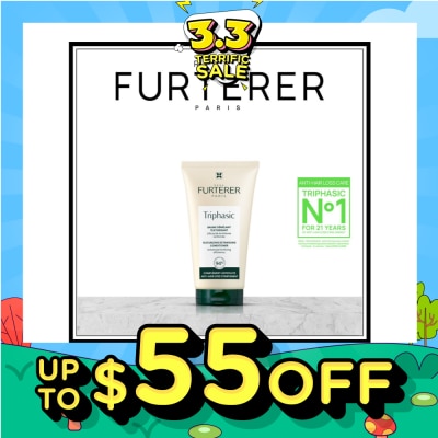 RENE FURTERER Triphasic Anti-Hair Loss Conditioner (To Texturizes, Strengthened & Volumizes Hair) 150ml