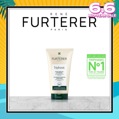 RENE FURTERER Triphasic Anti-Hair Loss Conditioner (To Texturizes, Strengthened & Volumizes Hair) 150ml