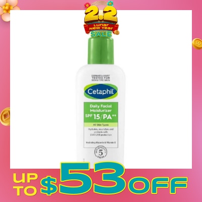 CETAPHIL Daily Facial Moisturizer SPF 15 118ml