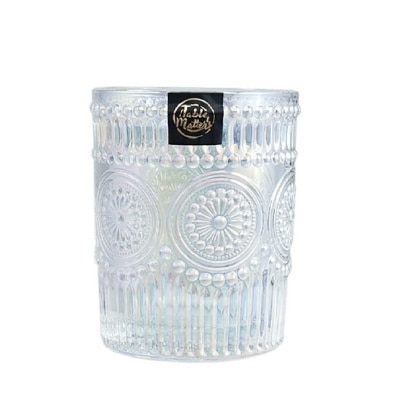 TABLE MATTERS Taikyu Pearl Lace Drinking Glass 295ml CGLP33295 (Set of 2) 1s