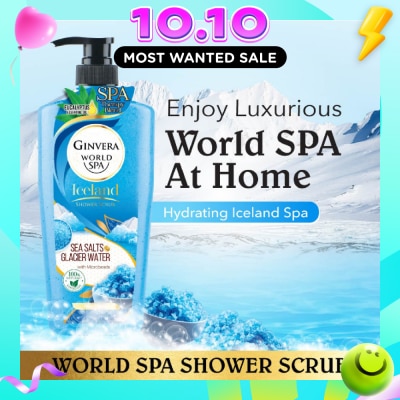 GINVERA World Spa Swiss Shower Scrub Glacier Water & Sea Salts 750ml image