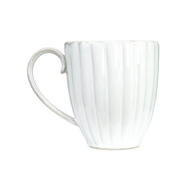 TABLE MATTERS WS30410 White Scallop 410ml Mug