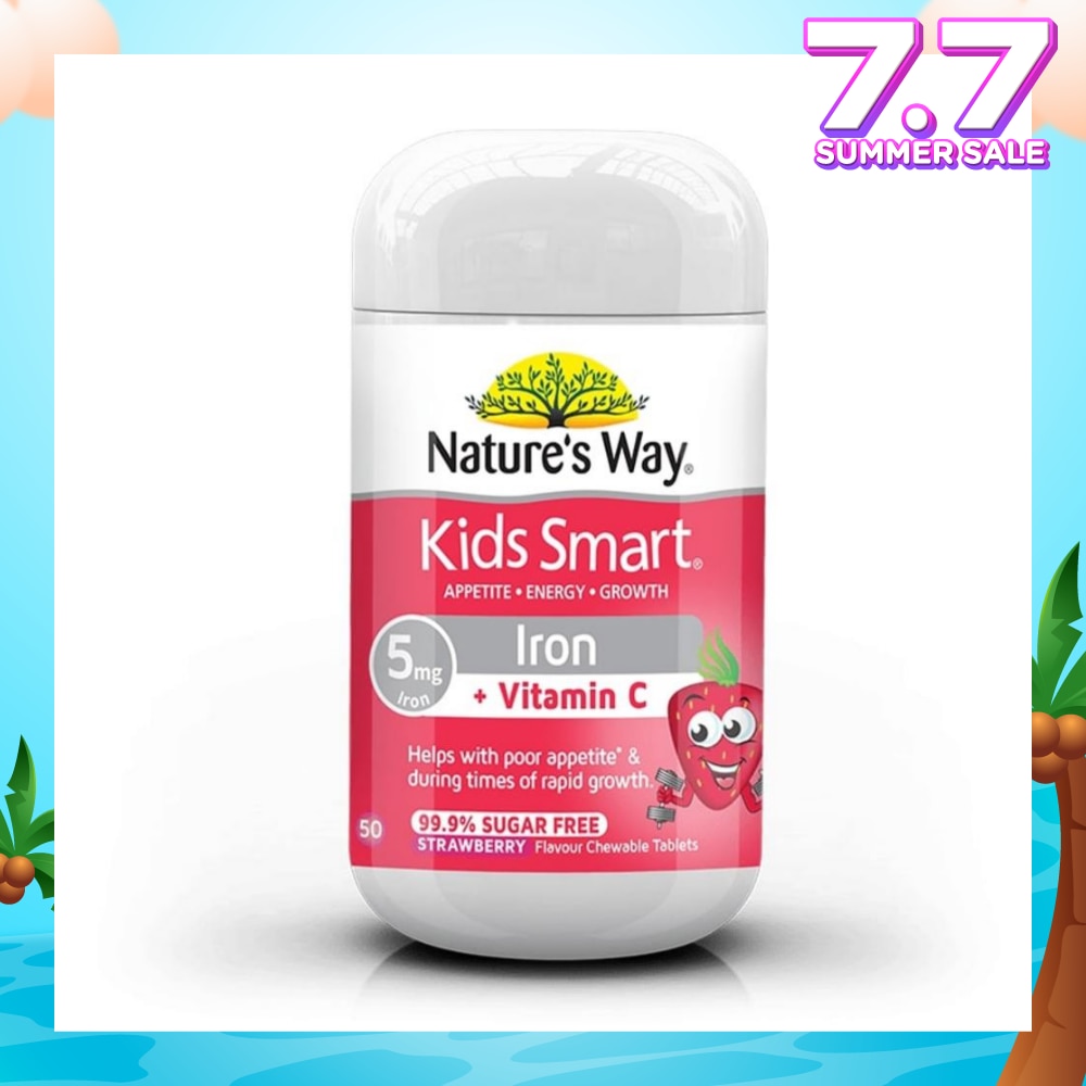 Kids Smart Iron 50 Chewable Tablets