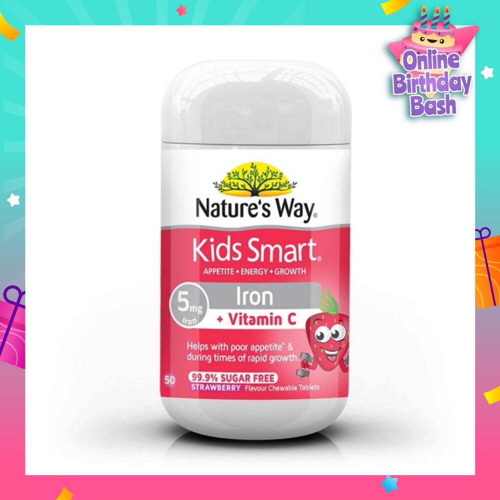 Kids Smart Iron 50 Chewable Tablets