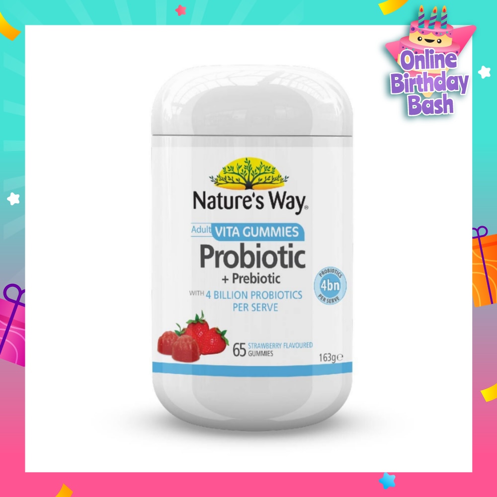 Adult Gummies Probiotic Sugar Free (No Artificial Colours & Flavour) 65s