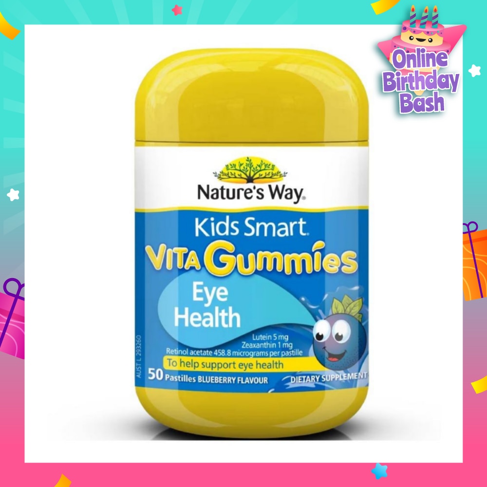 Kids Smart Vita Gummies Eye Health 50S