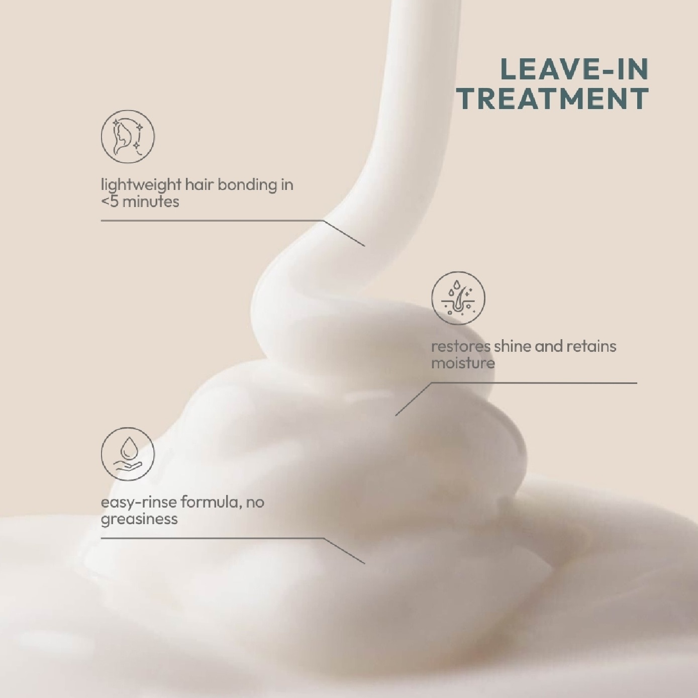 Peptide Protection Molecular Leave-In Hair Treatment 100ml