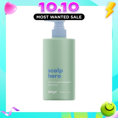 STRYV Scalp Hero Balance Shampoo Herbal Spring 500ml image