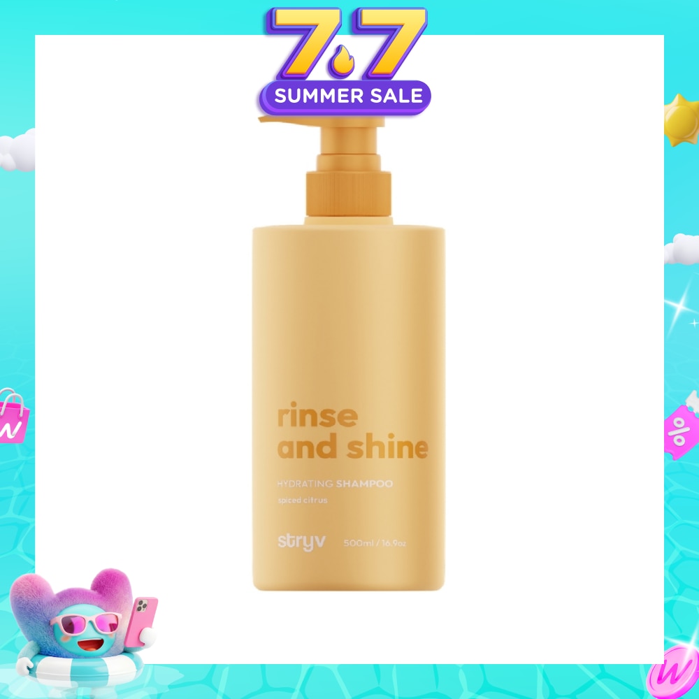 Rinse and Shine Hydrating Shampoo Spiced Citrus 500ml