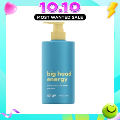 STRYV Big Head Energy Volumising Shampoo Zesty Floral 500ml image