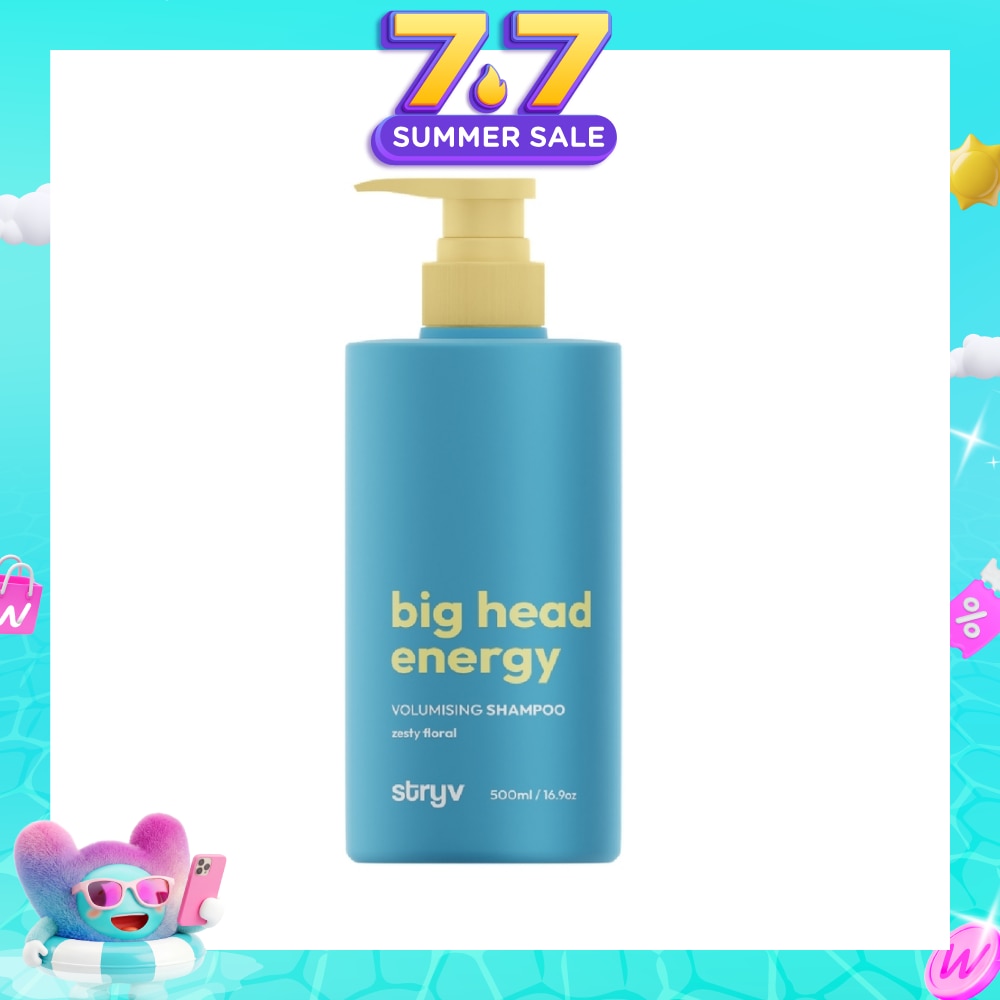 Big Head Energy Volumising Shampoo Zesty Floral 500ml