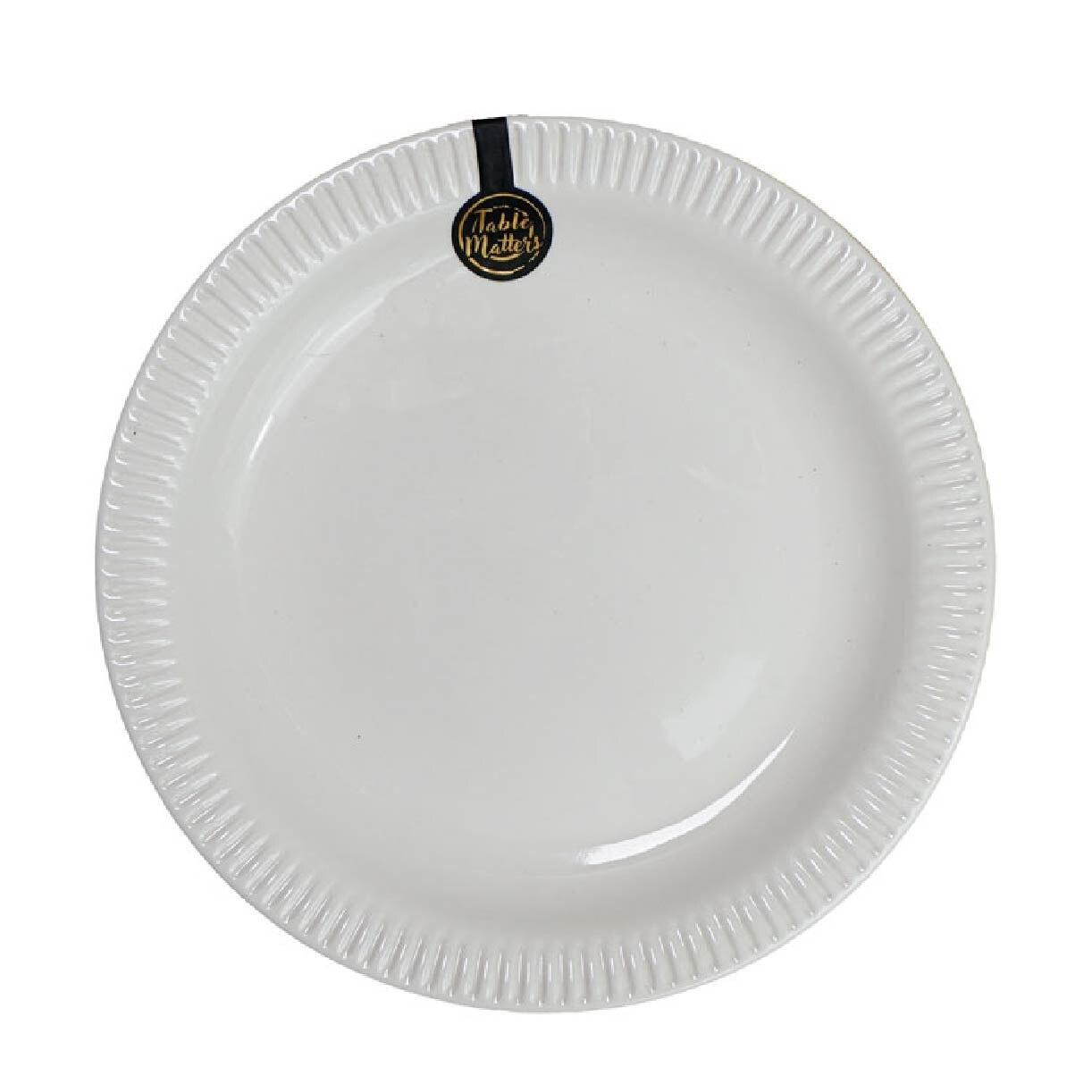 10 inch Serving Plate RW40100 Royal White 1s