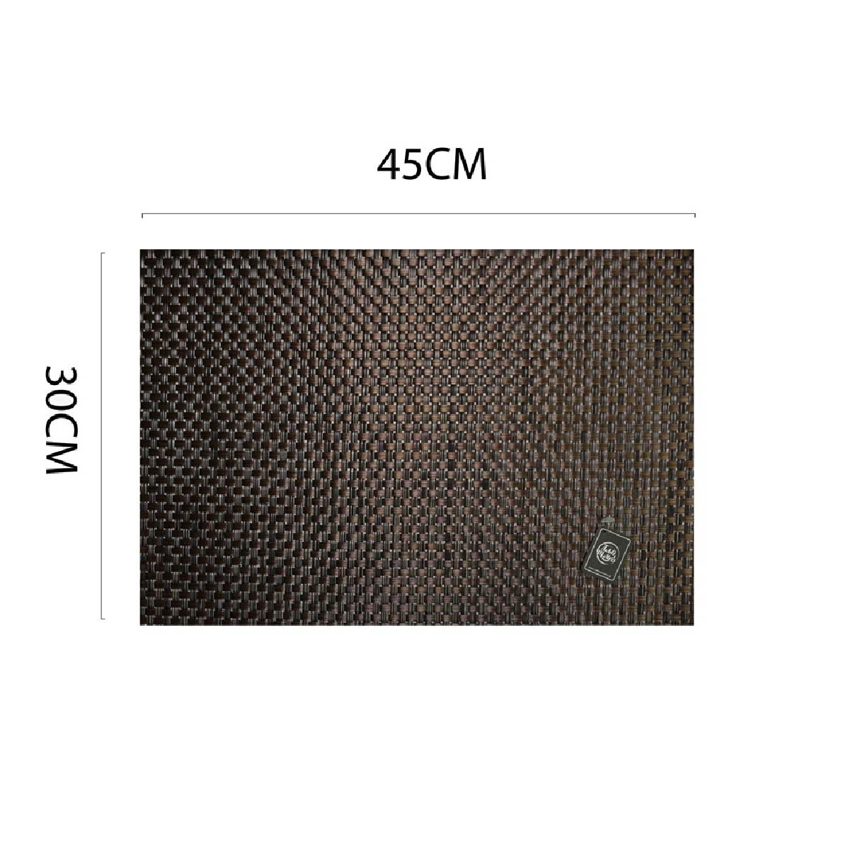 Rectangle Placemat PMSW217 Woven (Set of 2) 1s
