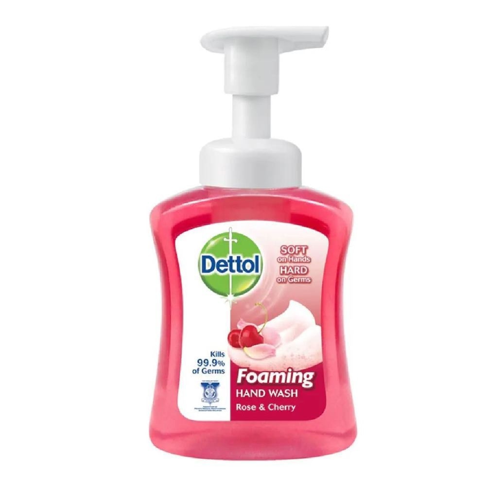 Anti-Bacterial Foaming Hand Wash Rose Cherry (Kills 99.9% Germs) 250ml