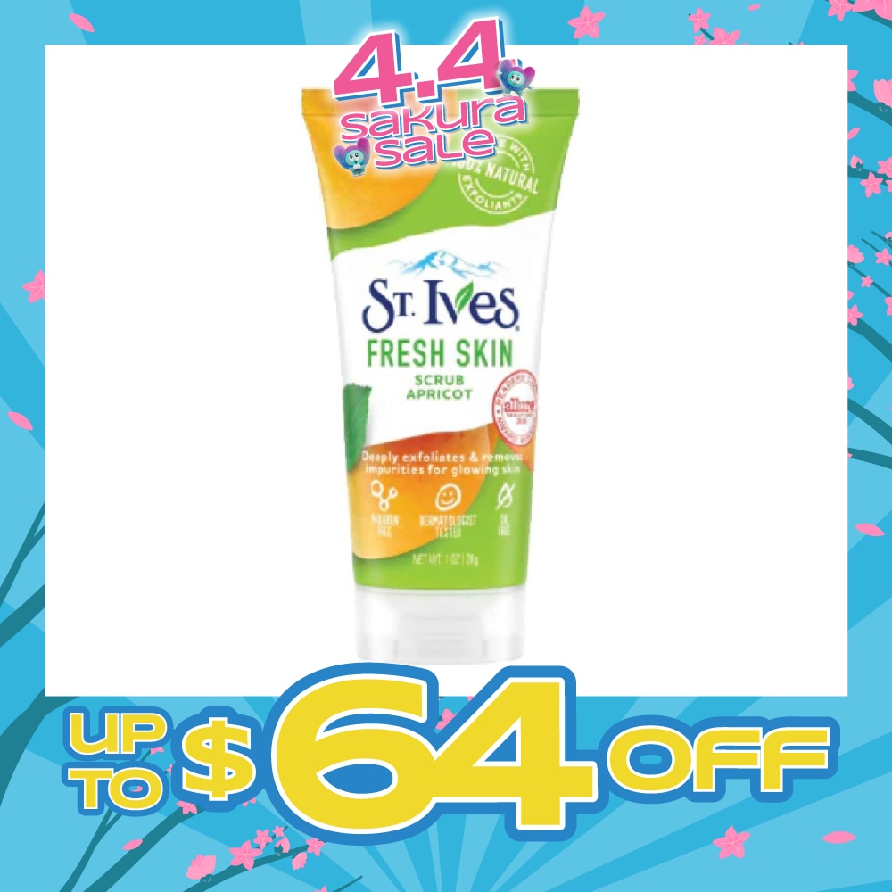 ST IVES Apricot Invigorating Face Scrub 170g