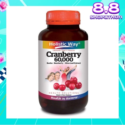 HOLISTIC WAY Cranberry 60000mg (For Urinary Tract Health) 60s