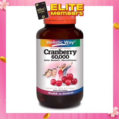 HOLISTIC WAY Cranberry 60000mg (For Urinary Tract Health) 60s